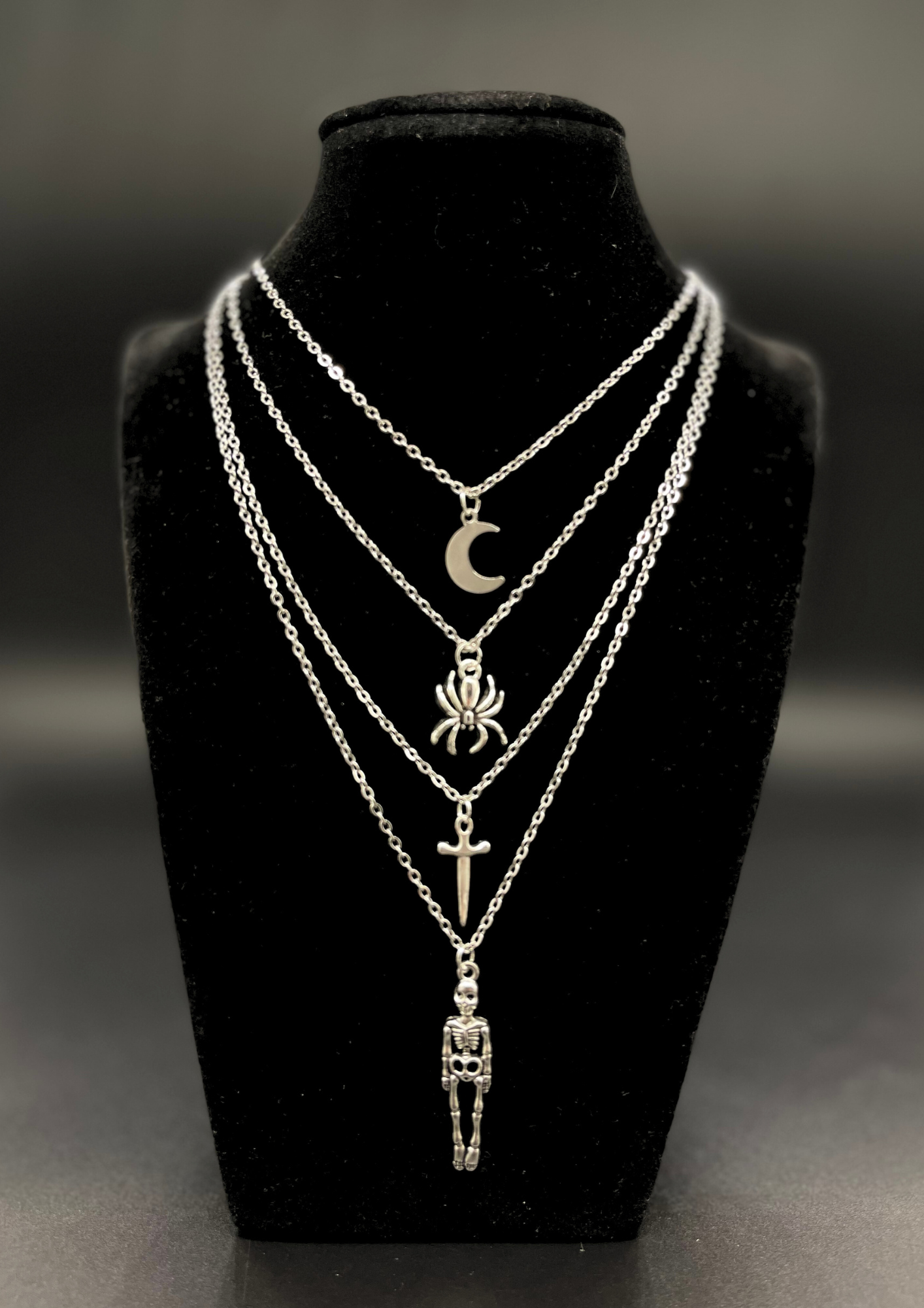 Silver Charm Necklace