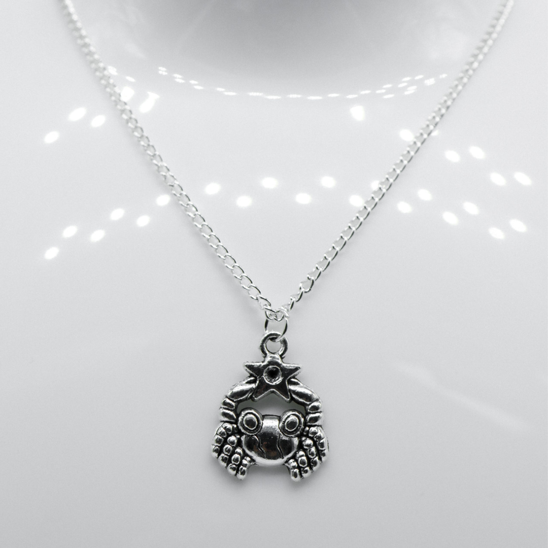 Silver Zodiac Symbol Charm Necklace