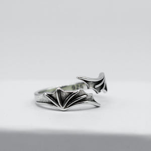 Sterling Silver Bat Ring