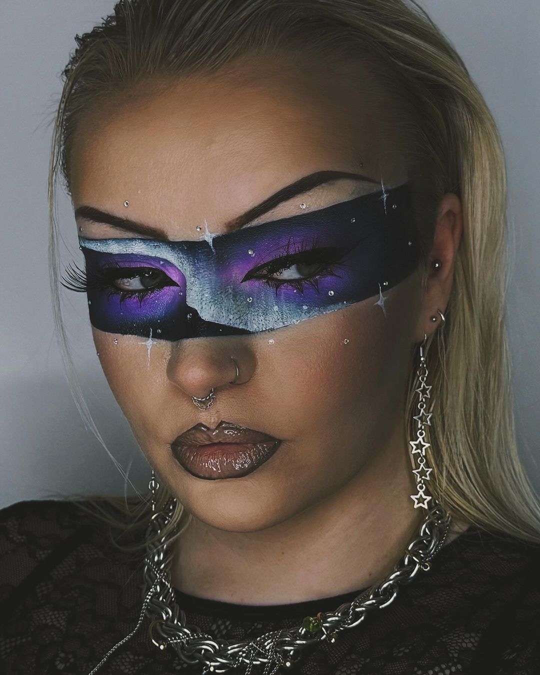 Silver Star Earrings