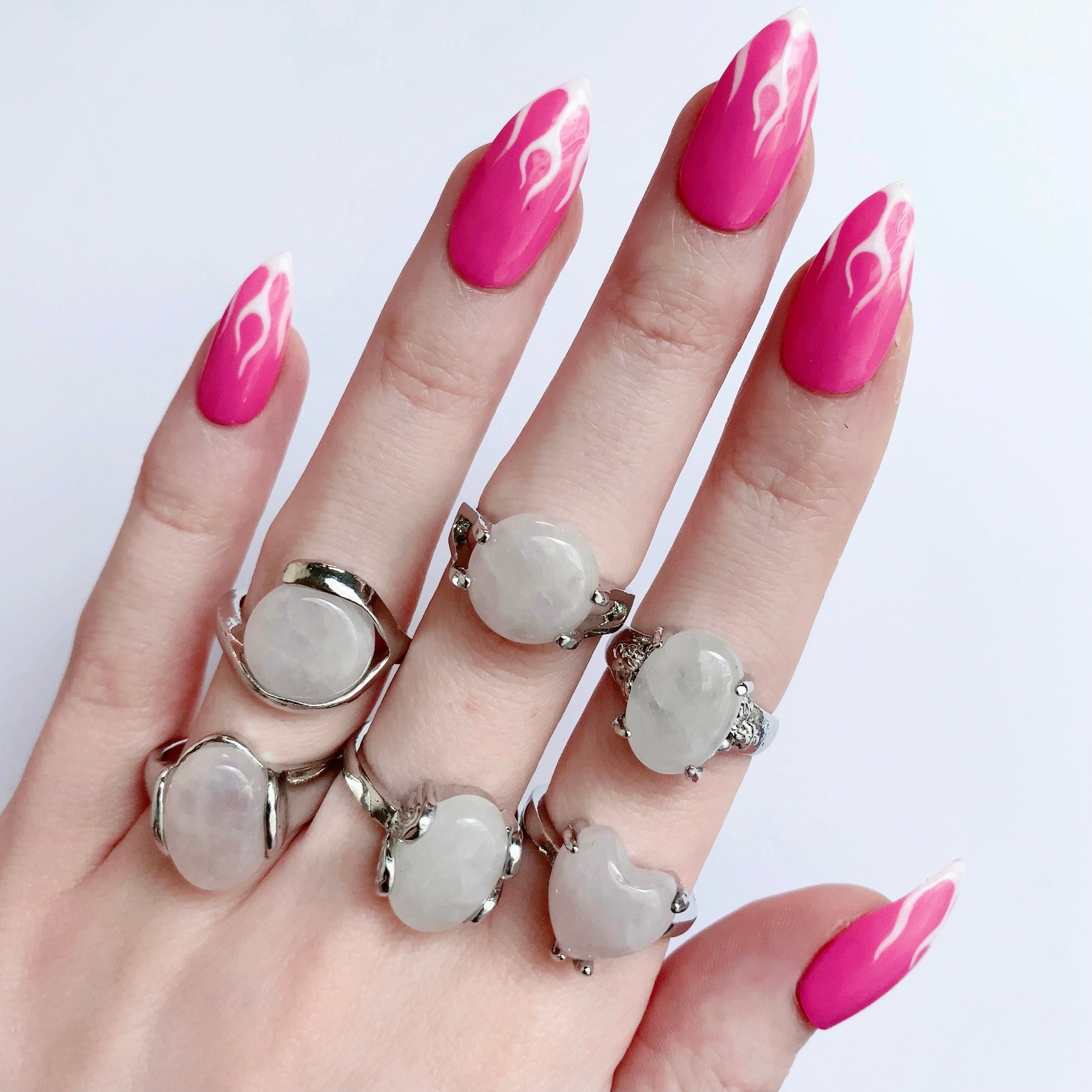 Rose Quartz Gemstone Ring