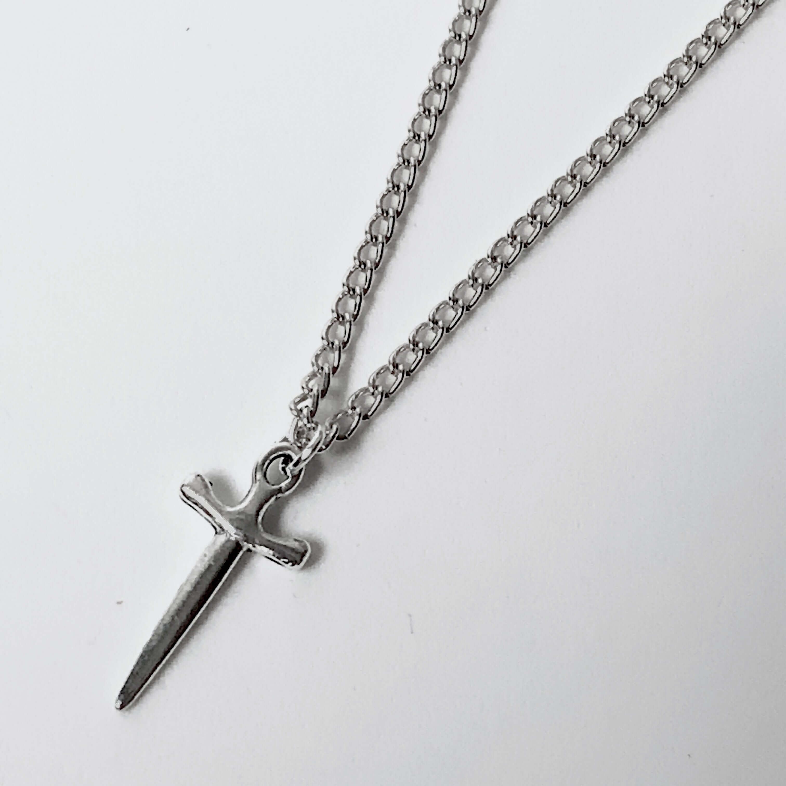 Dagger Silver Jewellery Set